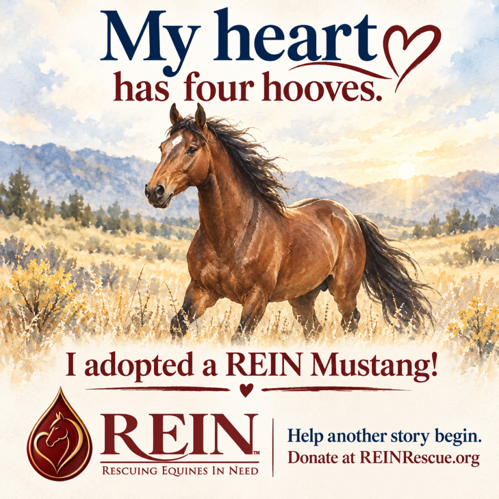 My Heart Horse is a REIN Mustang Instagram
